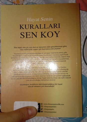 Hayat Senin Kuralları Sen Koy - Hüseyin Sayın