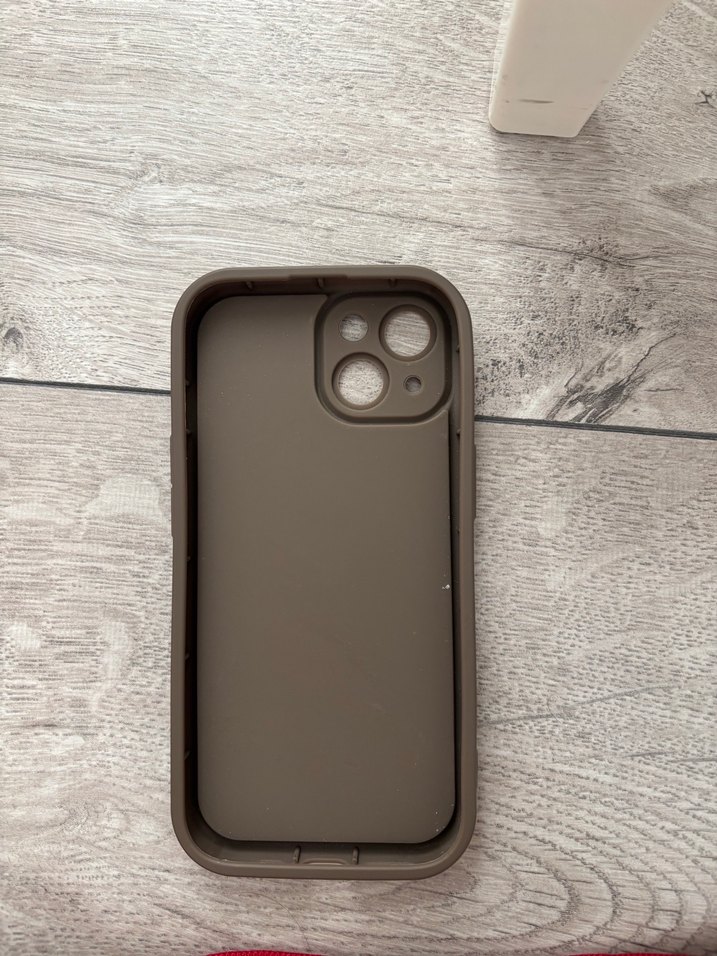 Kahverengi Düğmeli Telefon Kılıfı - Görsel 2