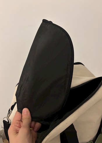 Hafif Açık Haki Bebek Çantası - Görsel 5