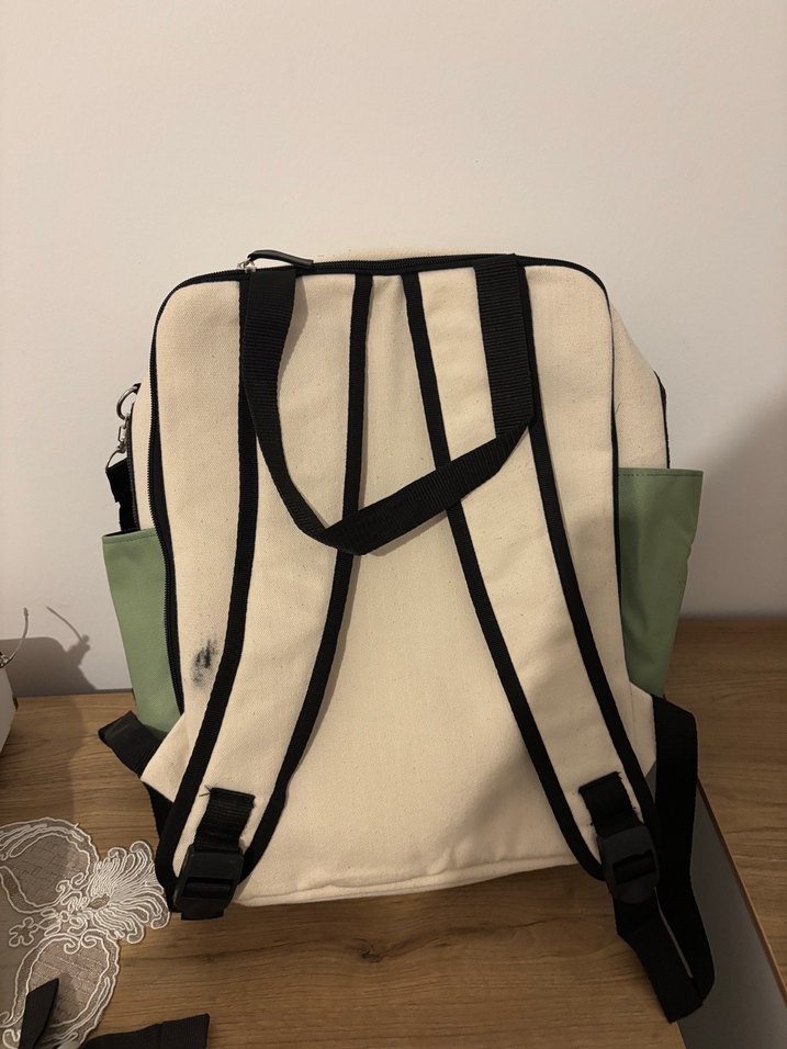 Hafif Açık Haki Bebek Çantası - Görsel 4