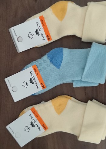 Pastel Baskılı Erkek Bebek Çorapları - Görsel 2