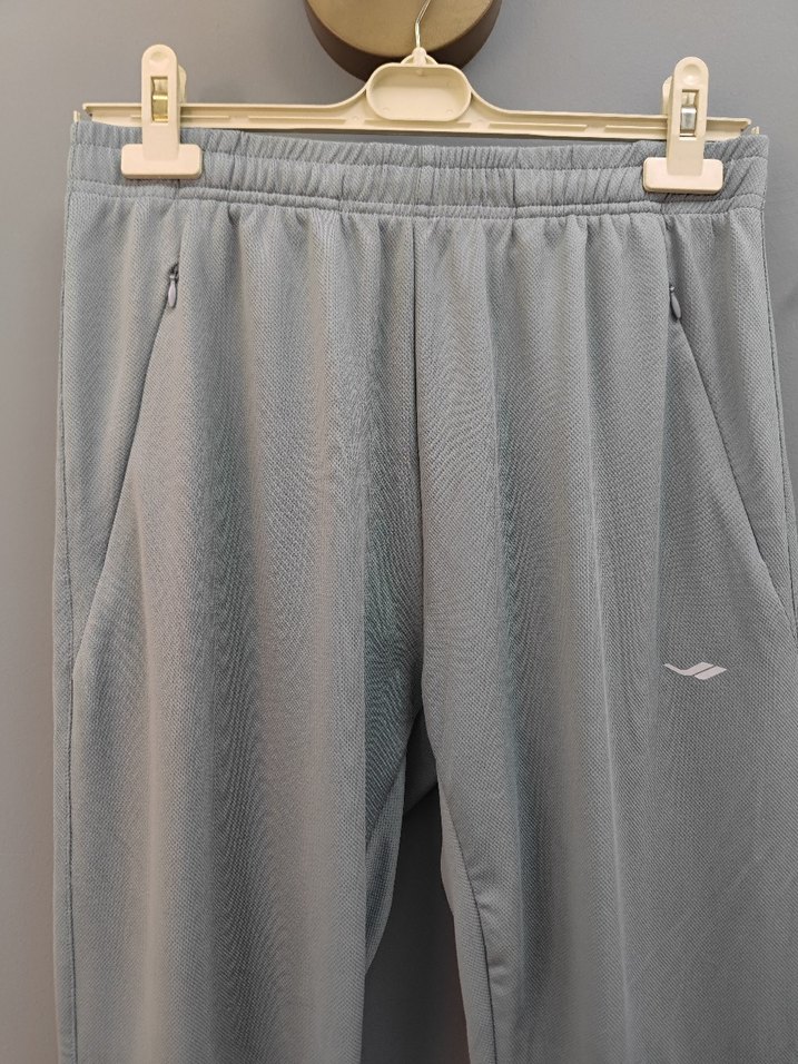 Gri  Rahat Kesim Spor Pantolon - Görsel 2
