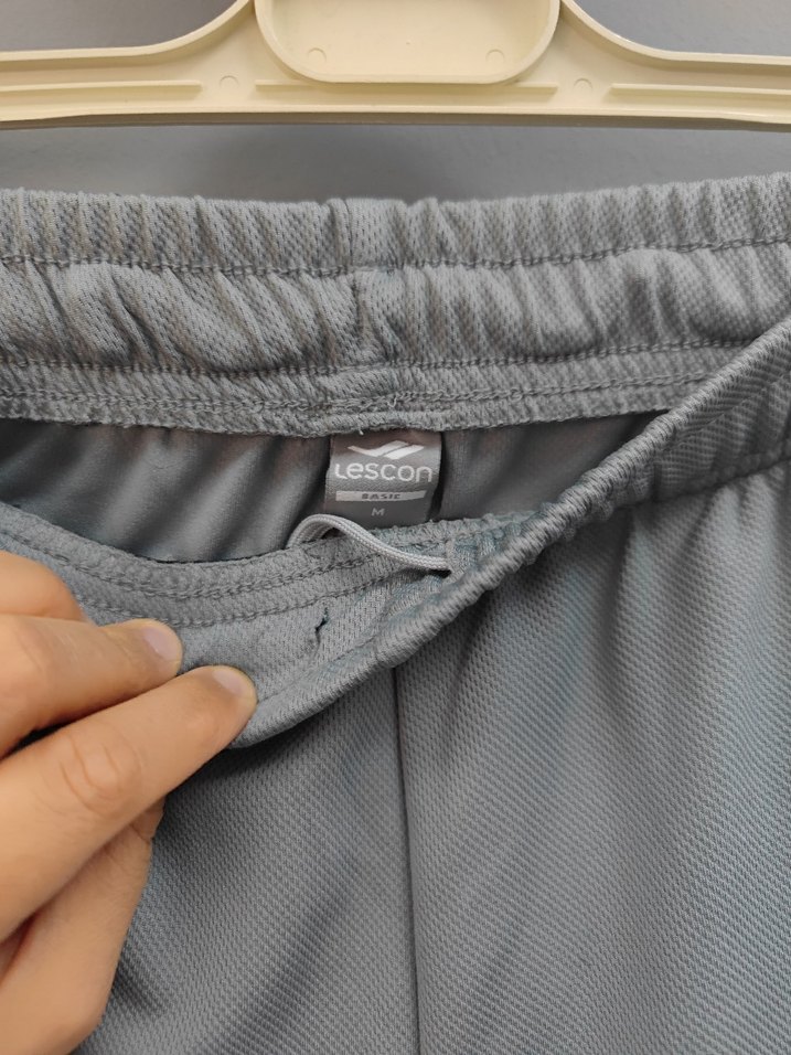 Gri  Rahat Kesim Spor Pantolon - Görsel 4