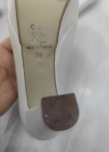 Kalın Topuklu Ayakkabı - Görsel 5