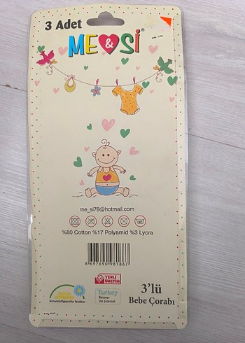 3'lü Erkek Desenli Çorap Seti - Görsel 2