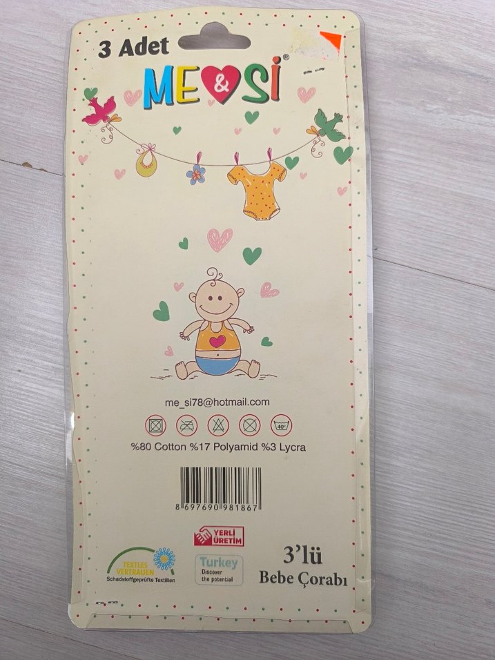 3'lü Erkek Desenli Çorap Seti - Görsel 2