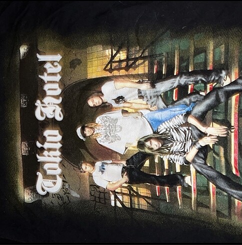 s Beden tokio hotel tshirt