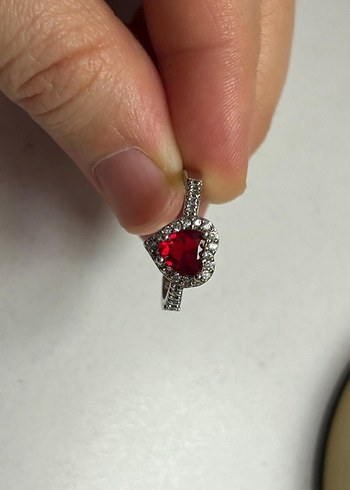 Kırmızı Renkli Gül kutu içerisinde yüzük - Görsel 3