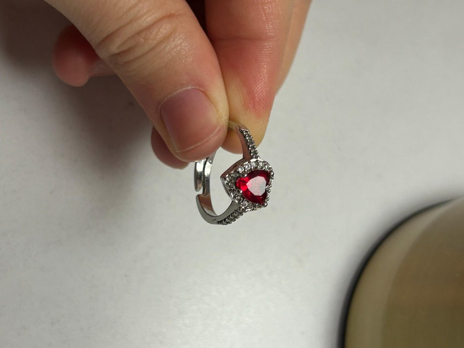 Kırmızı Renkli Gül kutu içerisinde yüzük - Görsel 5