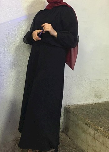Diğer Drapeli Siyah Uzun Kollu bluz