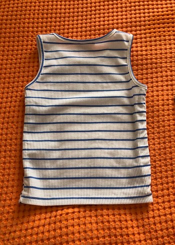 Mavi çizgili atlet - Görsel 2