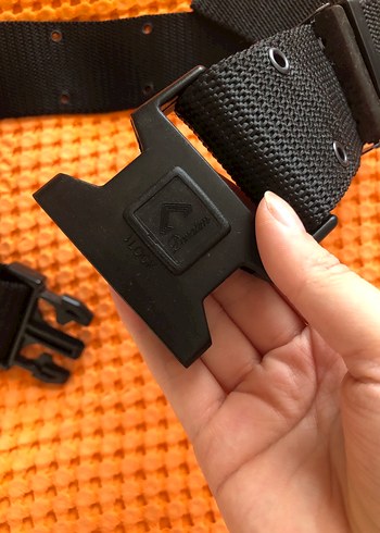 Siyah Biker Tarzı  Kemer - Görsel 3