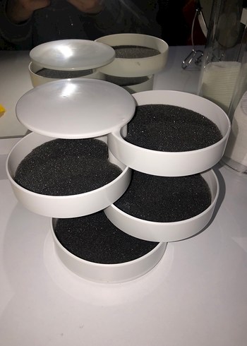 Beyaz Döner Makyaj Organizeri - Görsel 3