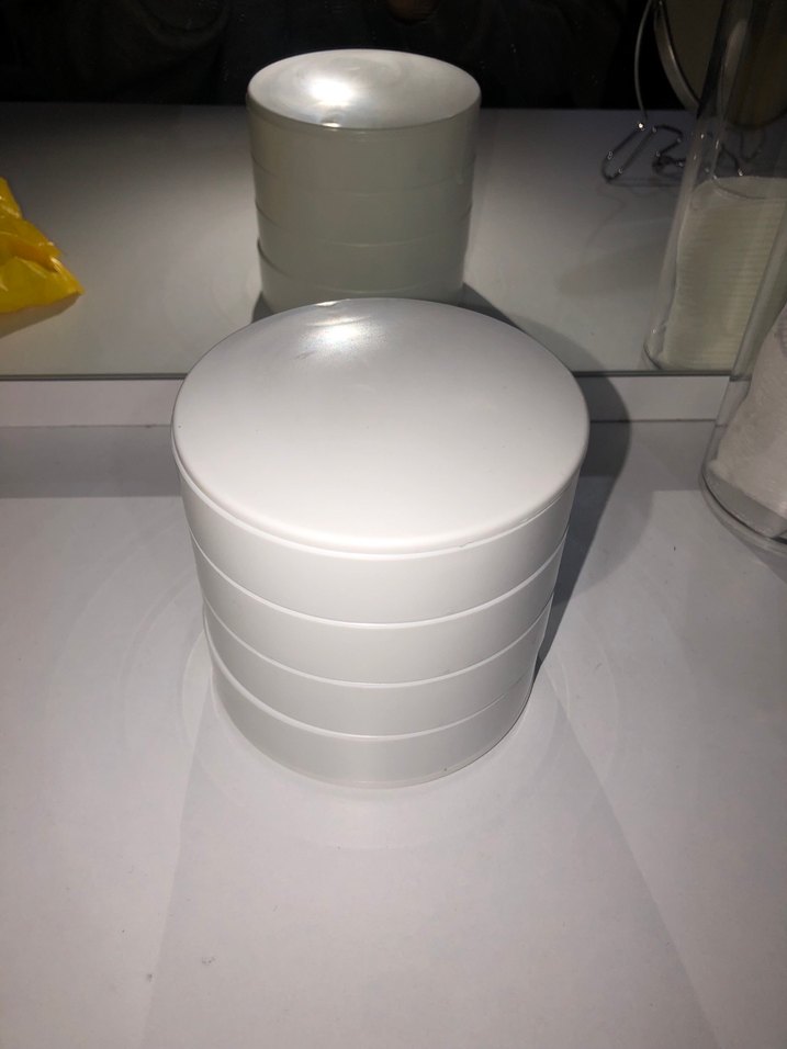 Beyaz Döner Makyaj Organizeri - Görsel 4