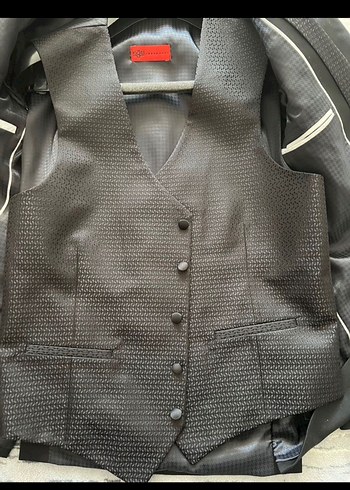 Siyah Modern Klasik Erkek Takım Elbise - Görsel 4