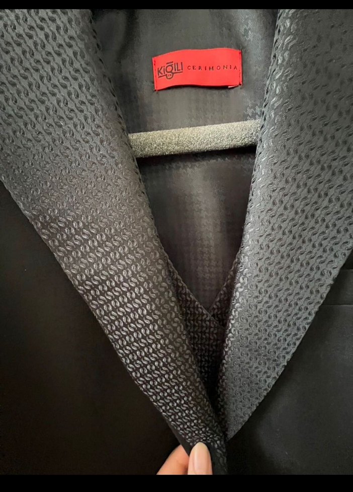 Siyah Modern Klasik Erkek Takım Elbise - Görsel 3