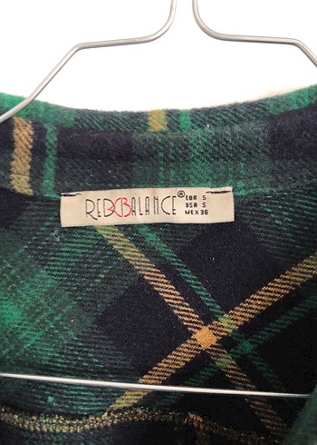 Düğmeli Yeşil Ekose Kadın Gömlek - Görsel 4