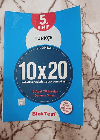 5. Sınıf Türkçe 10x20 Deneme Seti - BlokTest