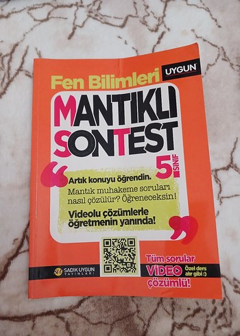 5.Sınıf Mantıklı Son Test Fen Bilimleri Sadık Uygun Yayınları