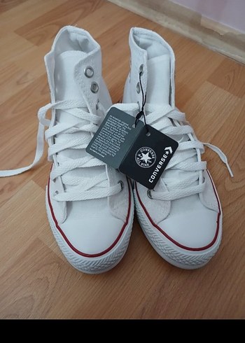 Converse Converse Beyaz Bağcıklı Kadın Spor Ayakkabı
