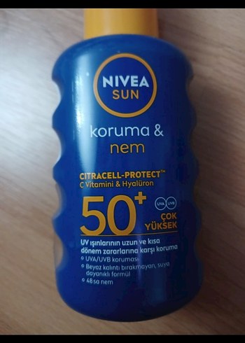 Nivea Sun Koruma & Nem SPF 50 Güneş Kremi - Görsel 2