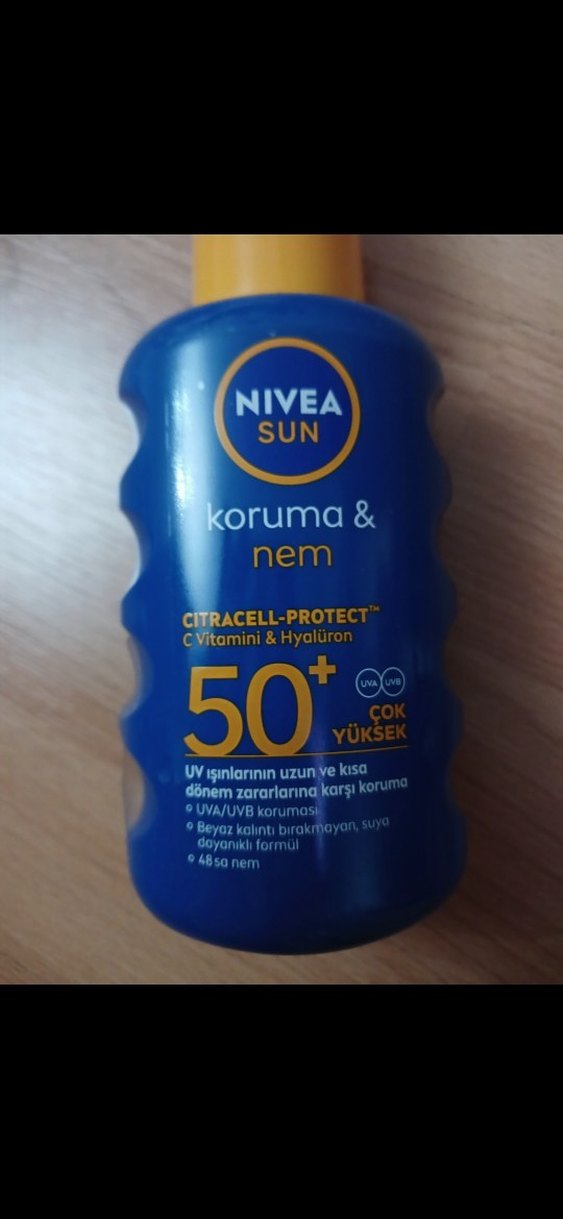 Nivea Sun Koruma & Nem SPF 50 Güneş Kremi - Görsel 2