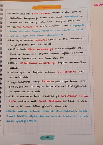 11. Sınıf Tarih Öğrencim Defteri