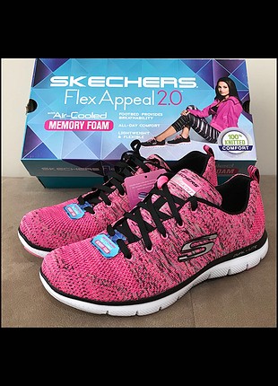 40 Beden pembe Renk Skechers Flex Appeal 
