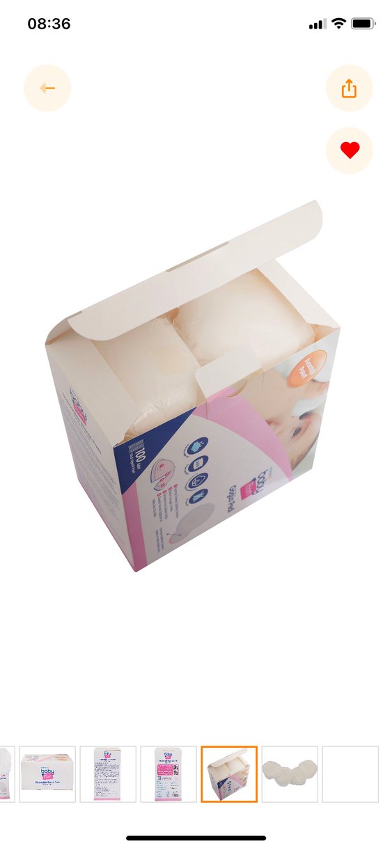 Baby Mom Pembe Göğüs Pedi 100'lü - Görsel 4