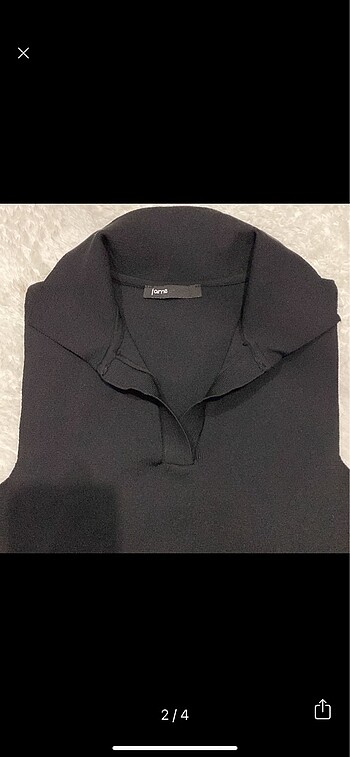 Diğer Siyah Çelik örme kumaş crop