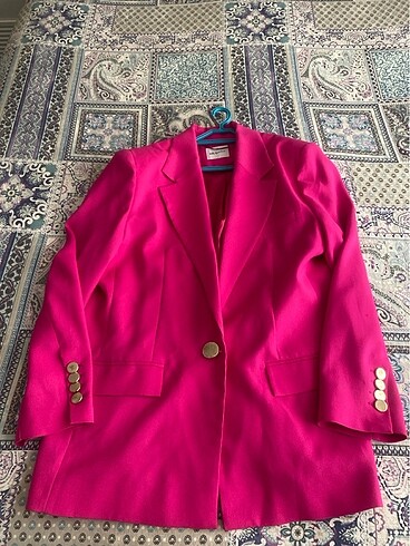 Adil Işık Fuşya AdL vatkalı blazer ceket