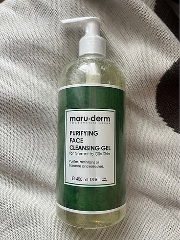 maru-derm yuz temizleyicisi