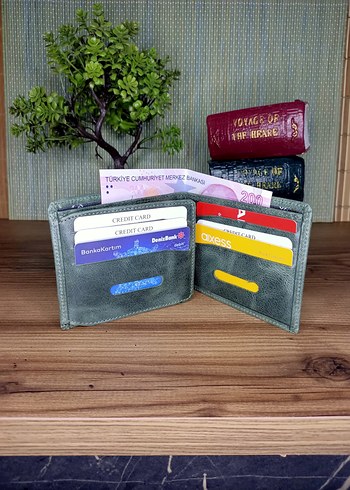 %100 Hakiki Deri Erkek İş Cüzdanı - Görsel 5