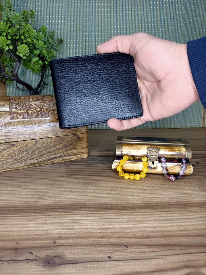 %100 Hakiki Deri Erkek İş Cüzdanı - Görsel 2