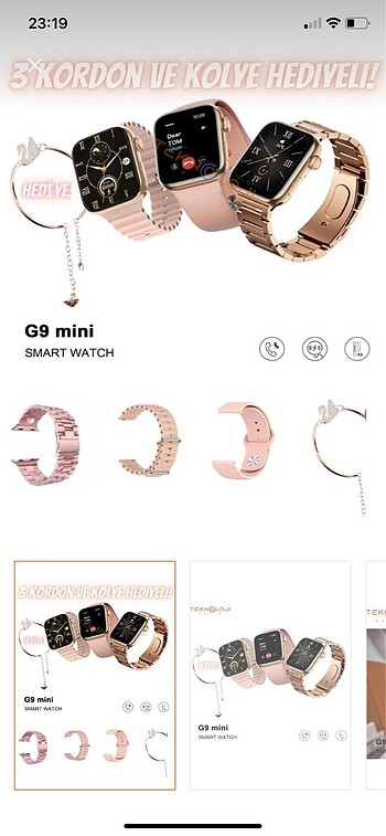 G-Star G9 mini akıllı saat