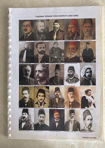 Tanzimat Dönemi Türk Edebiyatı Kitabı (1860-1896)