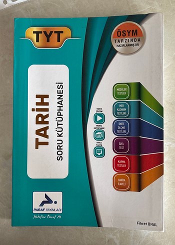 TYT Tarih Soru Bankası Paraf Yayınları