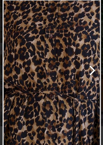 Zara Leopar Desenli Yazlık tunik