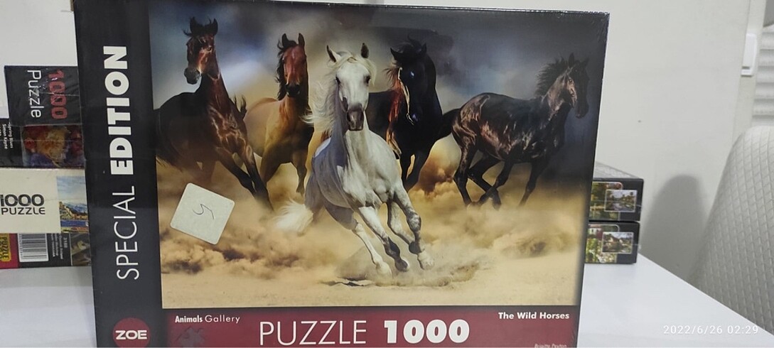 Zor marka 1000parça puzzle