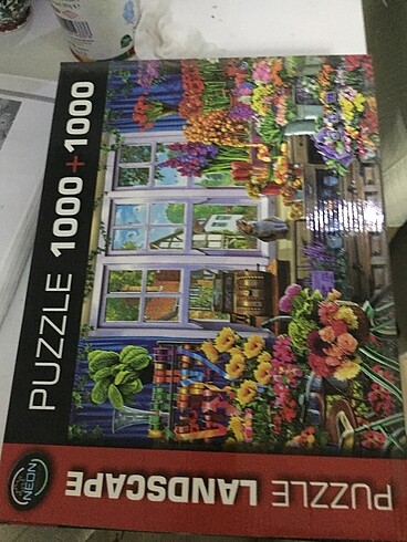 Tek kutuda 2 tane 1000 parça puzzle