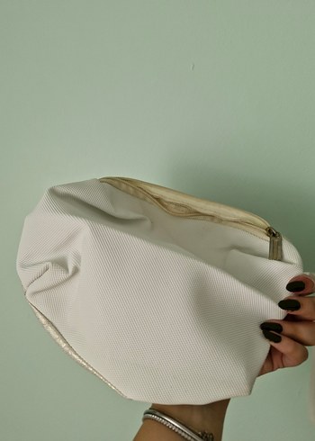 Şeffaf Detaylı Beyaz Kadın Çanta - Görsel 4