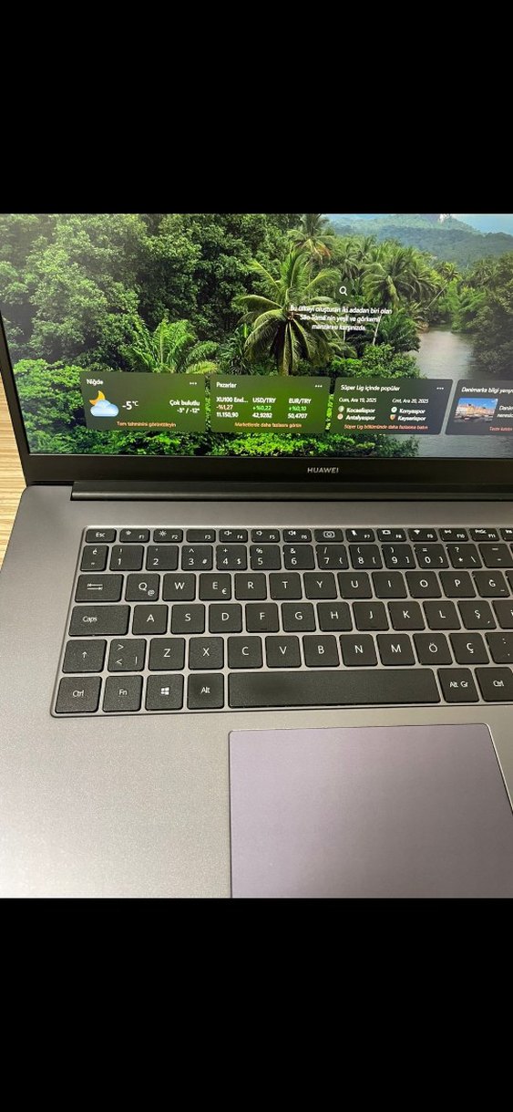 Gri Huawei Dizüstü Bilgisayar Meatebook D15 - Görsel 5