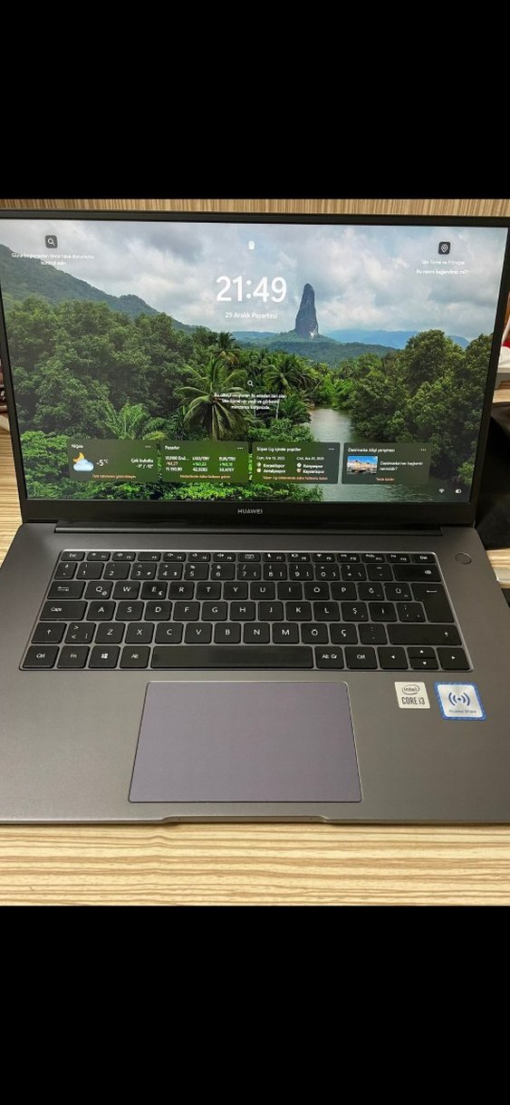 Gri Huawei Dizüstü Bilgisayar Meatebook D15 - Görsel 3