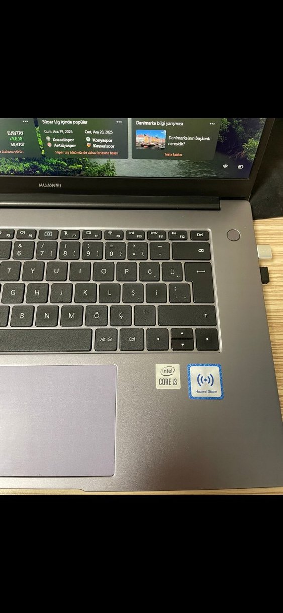 Gri Huawei Dizüstü Bilgisayar Meatebook D15 - Görsel 4