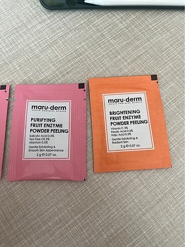 Maruderm toz peeling