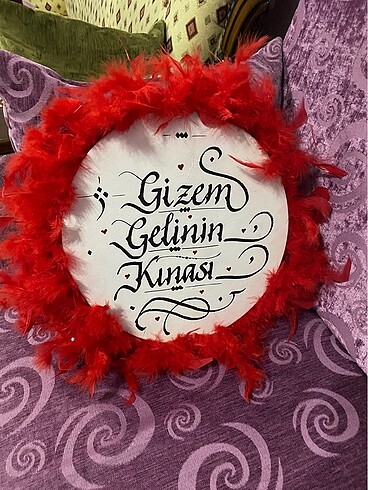 Gizem gelinin kınası tefi