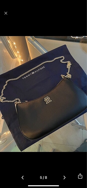  Beden siyah Renk tommy hilfiger kadın çanta