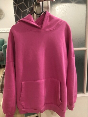 PEMBE SWEATSHİRT