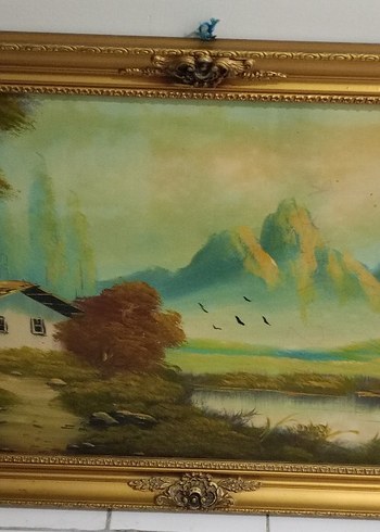 yağlı boya Doğa Manzarası Tablosu