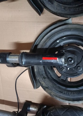 Siyah Çocuk Scooter Tekerlek ve Ön Amortisör Set adet - Görsel 8